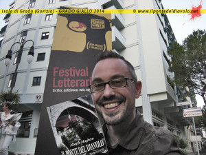 Alberto Misano (Alberth Mayhem) a Grado Giallo 2014